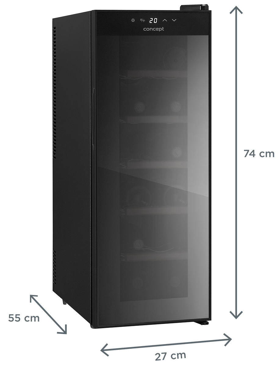 Chłodziarka wolnostojąca na wina Concept VTE3012