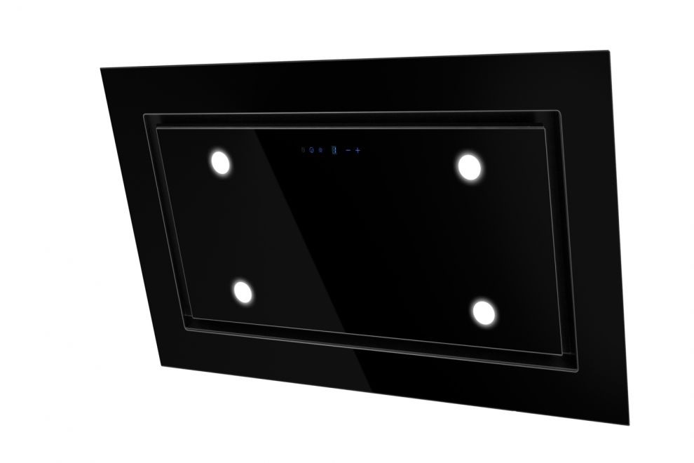 Okap sufitowy Astor Black