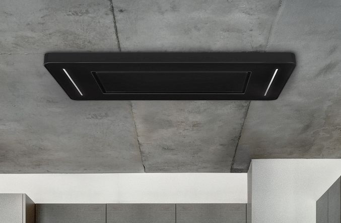 Okap sufitowy Decor CR Black