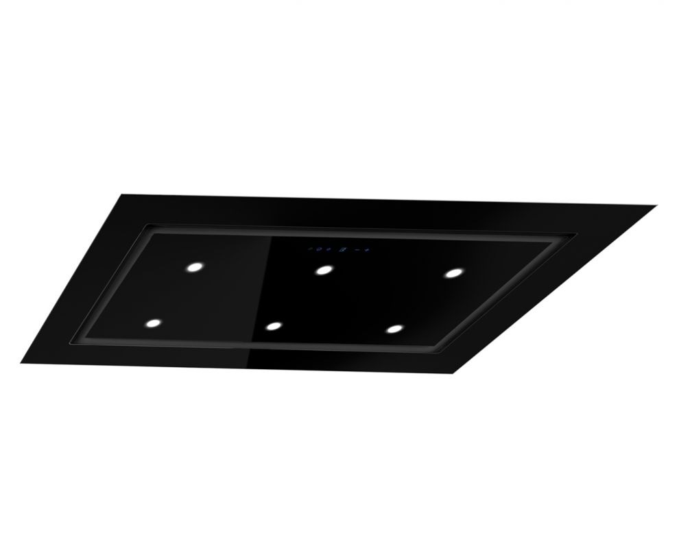 Okap sufitowy Mistral Super Slim Black